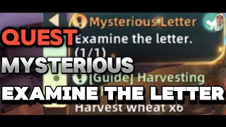 examine the letter mysterious letter quest tree of savior: neverland guide