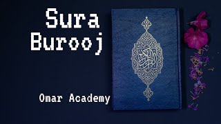 The Wonderful Recitation of Sura Burooj by Omar Bin Azad !!( Use Headphone 🎧 for better experience)