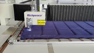 Richpeace 2200 X1250mm Non stop Sewing by Automatic Furniture Sofa Headboard Sewing Machine