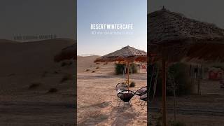 Winter pop-up cafe #dubai #uae #dubailife