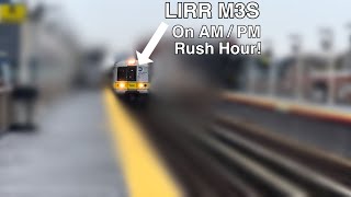 ⁴ᴷ⁶⁰ Old Long Island Rail Road M3 Cars Making Stops At Nostrand Av & East New York