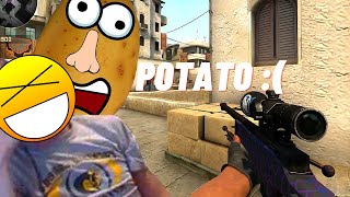 My Life as a *Potato* #shorts #csgo