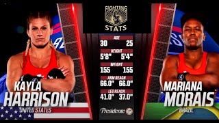 Kayla Harrison vs Mariana Morais Full UFC Fight Night Breakdown