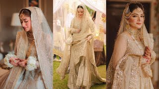 Nikkah dress designs for bridal| Nikkah bride dress| Pakistani bridal Nikkah Outfits makeup look