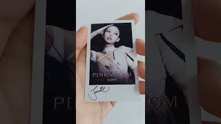 (Jennie BlackPink) Pink Venom Photo Card (Black) #jennie #blackpink #pinkvenom #pinkvenomchallenge