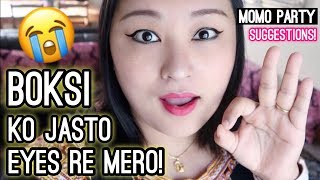 Boksi Ko Jasto Eyes | Viewer Suggestions | MOMO Party + Asda Grocery Update - Vlog #113