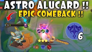 ALUCARD FULL DAMAGE SUSTAIN !! EPIC COMEBACK !! MAGIC CHESS MOBILE LEGENDS