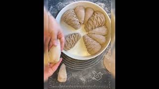 Интересно оформяне пита 103(shape your bread beautiful) #cooking #bread #dough #хляб #пекарь #тесто