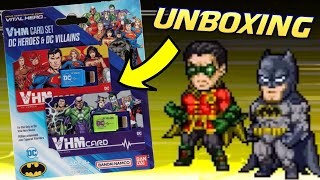 DC Heroes & DC Villains Vital Hero Memory Card Pack Unboxing