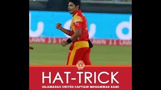 Muhammad Sami Hat-Trick Vs Peshawar Zalmi HBL_PSL_2019