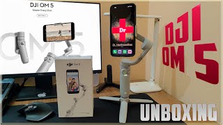 DJI OM 5 UNBOXING | LATEST DJI OM 5 MOBILE GIMBLE | THE BEST MOBILE GIMBLE