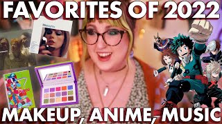 FAVORITES OF 2022  |  makeup, paramore, and my hero academia