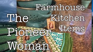 The Pioneer Woman FarmHouse Decor Ranch Style Kitchen Haul | Ree Drummond Line | The Green Notebook