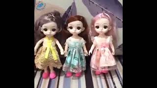 8pcs/Set Jointed Doll 16cm gift box