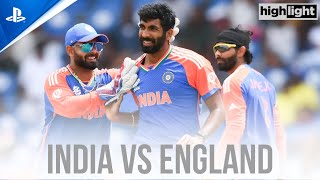 India Vs England Amazing T20 Cricket Match Highlights | Crickey 24 | PS5