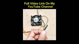 Temperature Controlled DC Fan #video #entertainment #diy