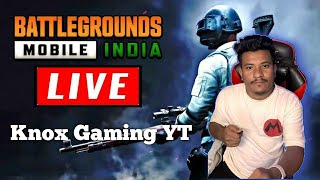 🔴 BGMI Live: BOOM BAAM RUSH GAMEPLAY HOGA AAJ | Knox Gaming YT 🚀