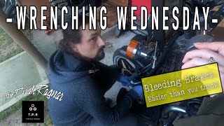 [Tough Jobs Done Easy] Bleeding Brakes:easier than you might think!🔧 Wrenching Wednesday Episode #14