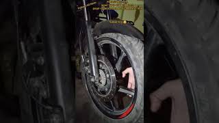 Pulsar 150 Neon- Front Wheel slightly jam. 😐😐 Please help for solutions.