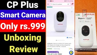 Cp Plus E24a smart camera unboxing and review best budget smart camera under rupees 999| Technomit