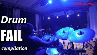 Drum FAIL compilation October 2018 | RockStar FAIL