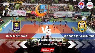 PORPROV VOLI INDOR | B. LAMPUNG VS KOTA METRO