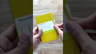 Moleskine pocket size | Dandelion Yellow #urbansketching #sketchingideas