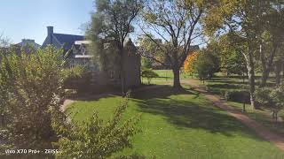 Lafayette college Grossman house sunrise time lapse