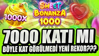 SWEET BONANZA 1000 | YENİ OYUN 562 BETTEN 7000 BİN KATIMI YENİ REKORRRRR