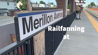 Railfanning at Merillon Avenue