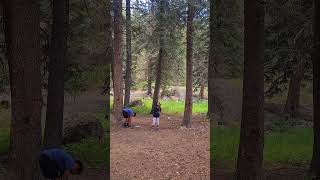 playing badminton | siblings