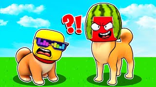 We BECOME Dogs in Roblox