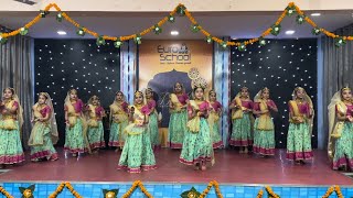 दीपावली की बधाई A Dance performance by class 3rd students