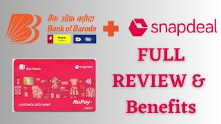 Pre-approved me BOB Ne Snapdeal Credit Card offer me diya | Full Detail | #bobcreditcard #viral