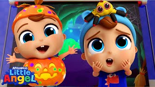 Halloween at the School! | Baby John’s Playtime Halloween Songs & Nursery Rhymes | Little Angel