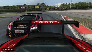 Virtual Racing VRGT3 - Sepang -  Round 8 Highlights - 2019 - Raceroom