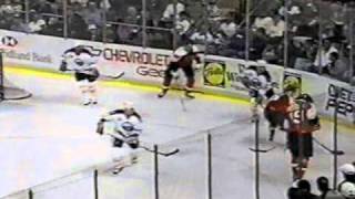 Eric Lindros first career playoff game