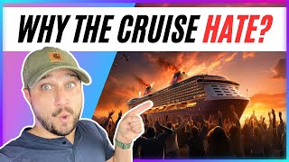 Why are they protesting the arrival of this ONE cruise ship?