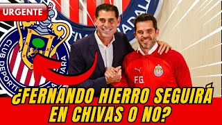 🔴😱¡POLÉMICA! Fernando Gago se queda en Chivas como DT y lo que se sabe sobre Hierro y si sigue o no.