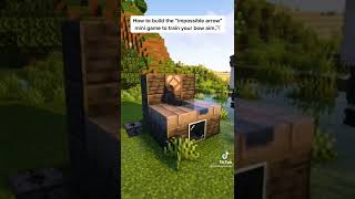 EPIC INSANE BOW AIM MINI GAME IN MINECRAFT #minecraft #like #subscribe #shorts