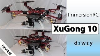 ImmersionRC XuGong Review (10 Inch Foldable Quadcopter)