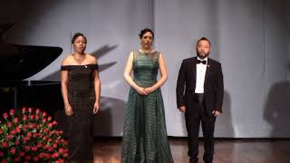 Suzanne Taffot, soprano, Jacinta Barbachano, mezzo-soprano, and José Manuel Caro