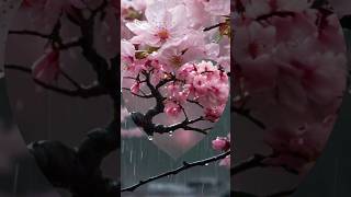 beautiful rain#relaxingmusic #relaxing #trendingshorts #nature #flowers #trending