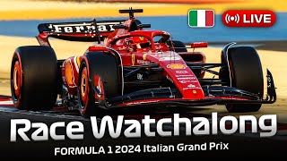 [LIVE] FORMULA 1 Italian Grand Prix 2024 - RACE Watchalong | Live Timing