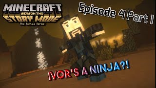 Minecraft: Story Mode Season 2 | Below the Bedrock | IVOR'S BACK AS... A Ninja...? (Part 1)