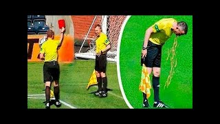 HLMusic TOP Os momentos mais ENGRAÇADOS e bizarros dos Juízes No Futebol!!! (Comedy Football)