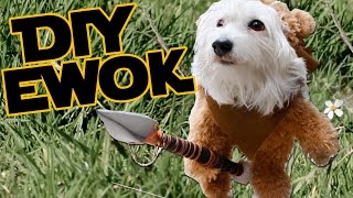 Cómo hacer un disfraz para tu perro| Ewok