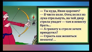 Ты куда Иван Царевич? - В чисто поле.... Юмор на каждый день.