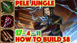 SMITE HOW TO BUILD PELE - Azula Pele Skin Showcase + Pele Jungle Build + Gameplay + New Avatar Skin