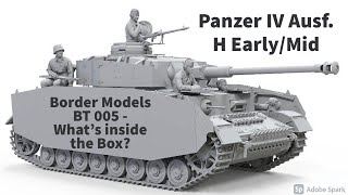 Panzer IV Ausf. H Early/Mid (BT - 005)// What's in the Box? - It's a matter of texture